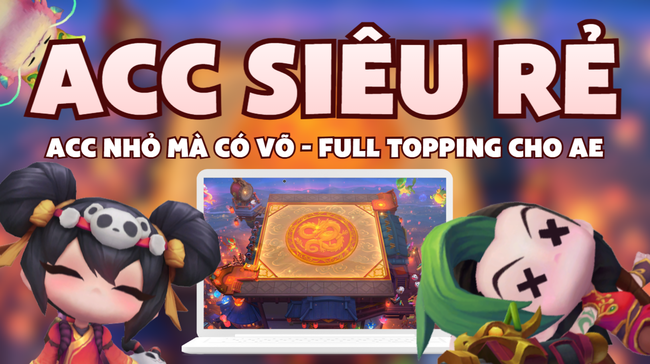 ACC RẺ NHẤT TIK TOK