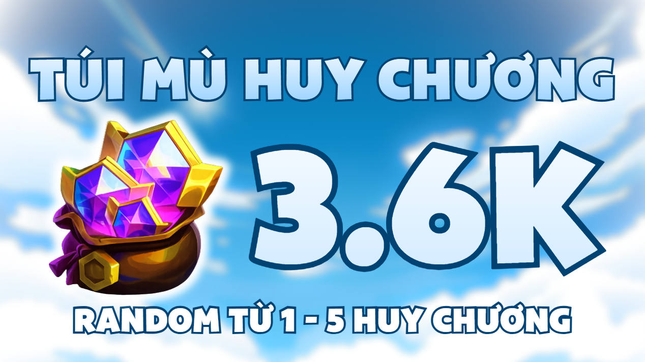 TÚI MÙ 1 - 5 HUY CHƯƠNG